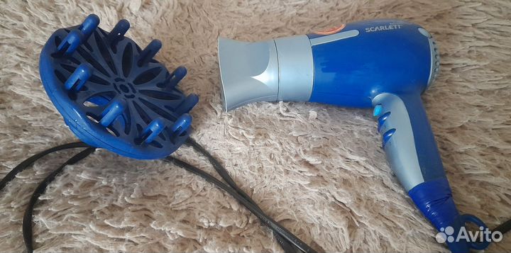 Фен для волос Scarlett б/у