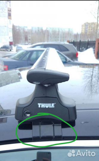 KIT Thule 1438 на Toyota Camry