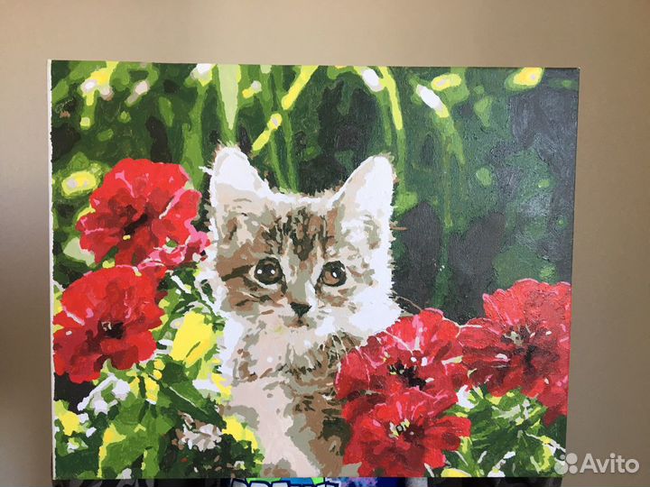 Готовая картина по номерам