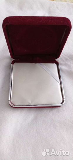 Шкатулка бархатная