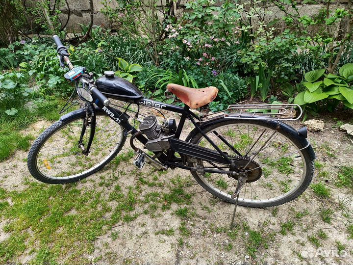 Велосипед взрослый с мотором F-80