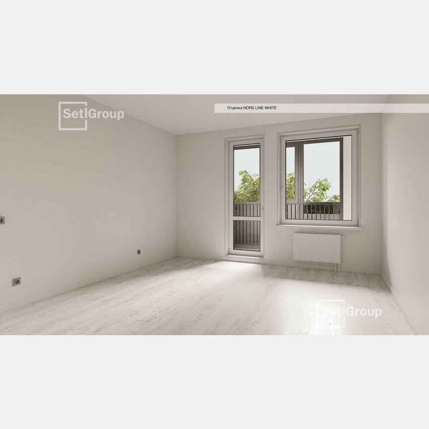 2-к. квартира, 53,7 м², 4/5 эт.