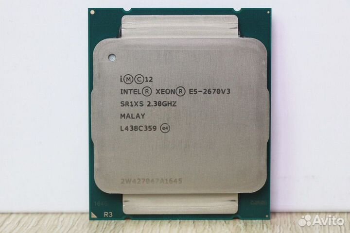 Процессор Intel Xeon E5-2670 v3 (LGA 2011-3)