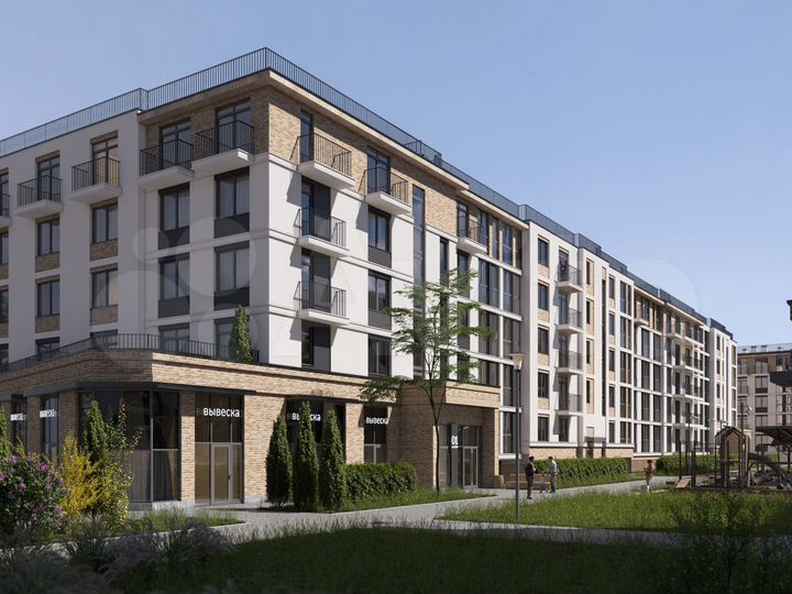 2-к. квартира, 64,5 м², 4/5 эт.