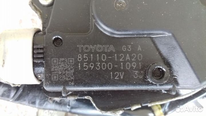 Тойота Королла Е150 трапеция дворников