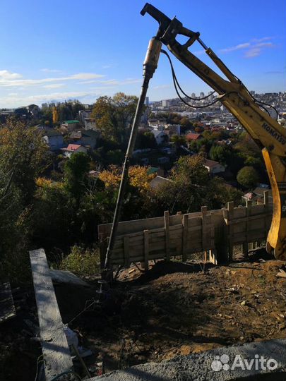 Услуги экскаватора - погрузчика нал.безнал НДС