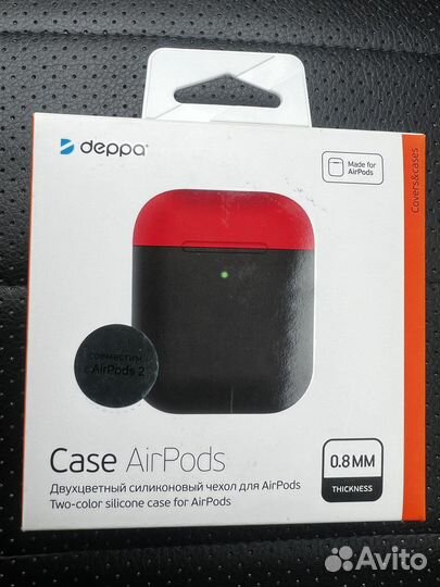 Силиконовый чехол для Airpods Pro