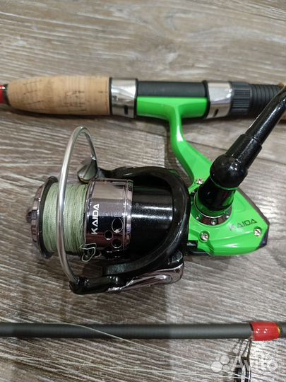 Спиннинг shimano catana 270 с катушкой kaida 3000