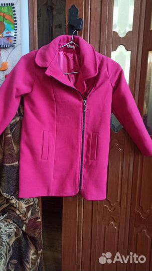 Пальто для девочки 128