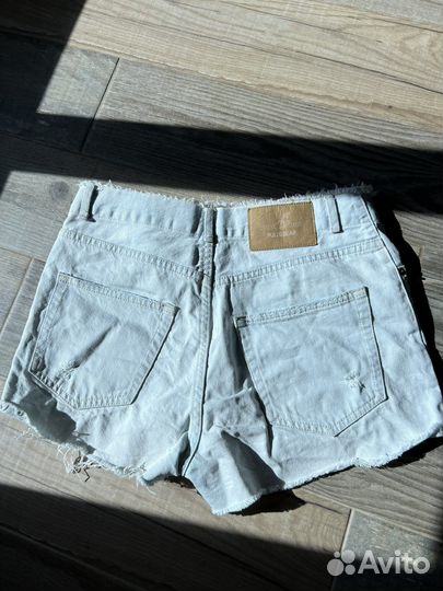 Джинсовые шорты 36 размер pull&bear