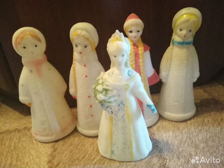 Дед мороз СССР, снегурочка СССР