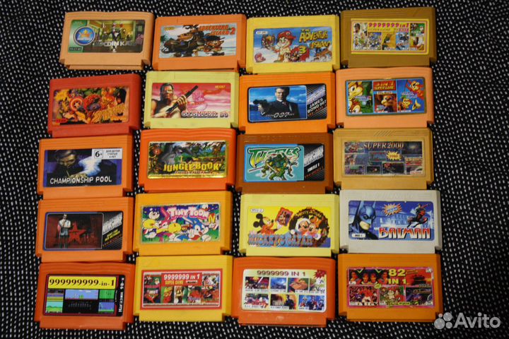 Картриджи для Dendy