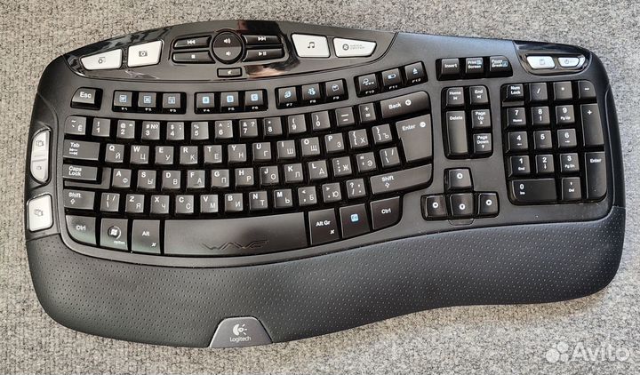 Комплект беспроводные клавиатура и мышь Logitech