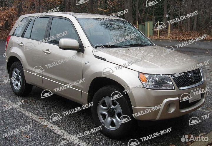 Защита раздаточной коробки и кпп Suzuki Escudo 98-05 V-1,6; 2,0; 2,5; 2,7; 2,0D (установка невозможн