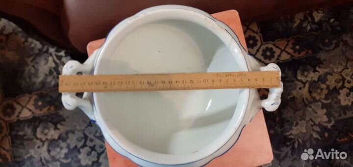 Фарфоровая супница 1922 г