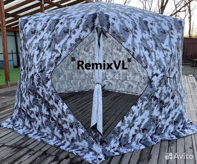 Видео Палатка 1636A Куб 360х320х220см утепленная