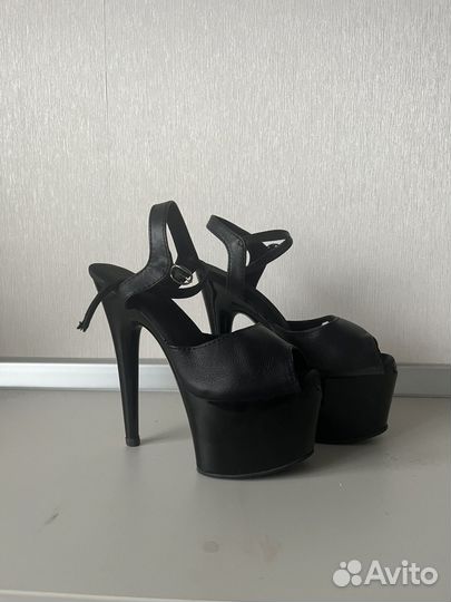 Стрипы двойки натуральная кожа