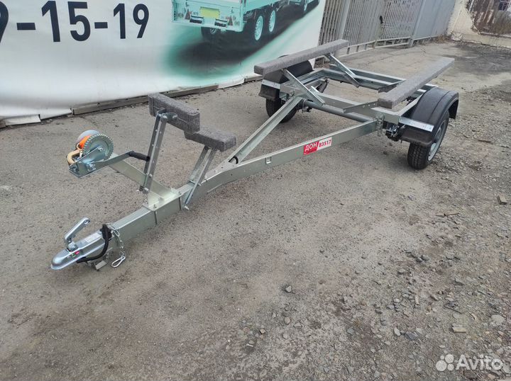 Самосвальный прицеп Тавиалс для лодки пвх