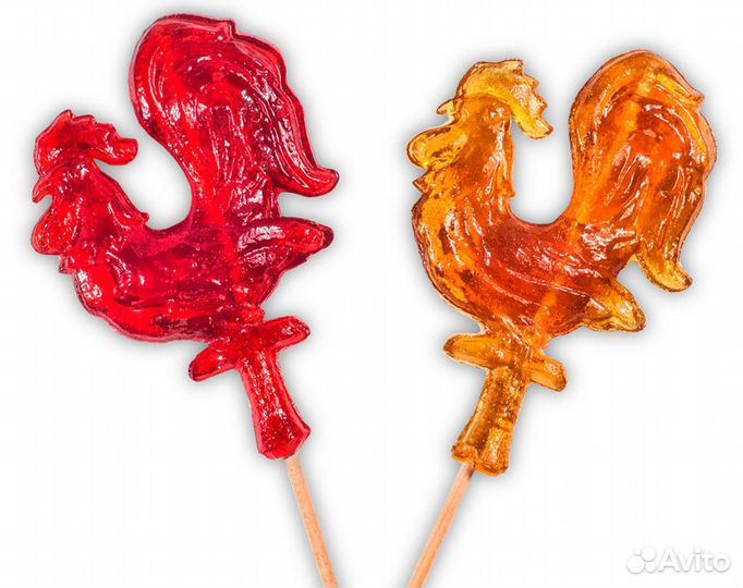 Леденец на палочке Петушок большой 145 гр
