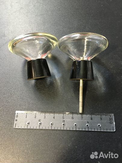 Дверная ручка стекло СССР винтаж