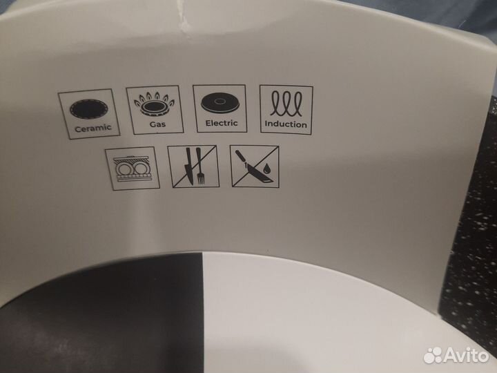 Сковорода с антипригарным покрытием 24 диагональ