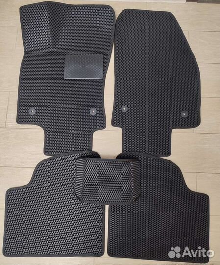 Коврики EVA (Эва) 3 D ковры, Hyundai Solaris