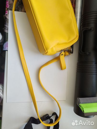 Сумка женская жёлтая