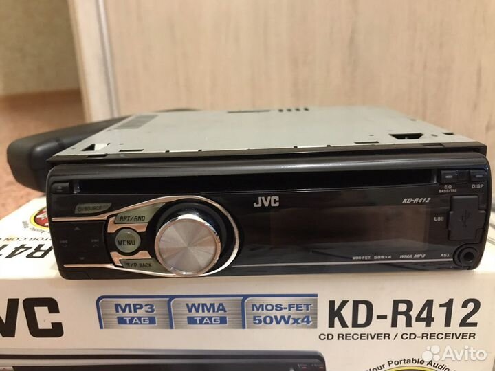 Автомагнитола JVC KD-R412
