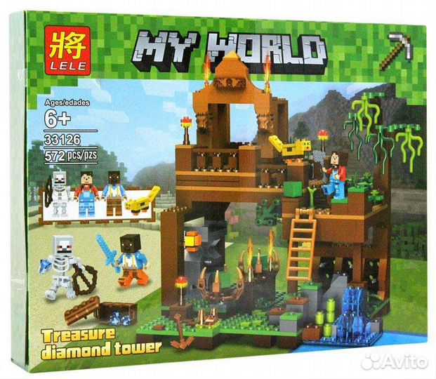 Конструктор lele My World 33126 Алмазный замок