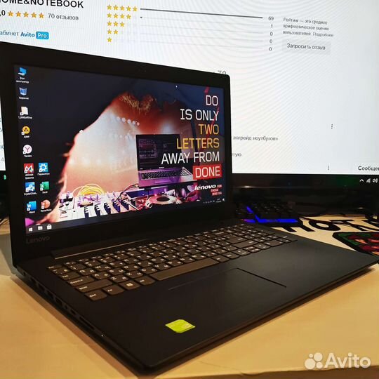 Ноутбук Lenovo SSD intel7thgen 2.3ghz MX110 6gb