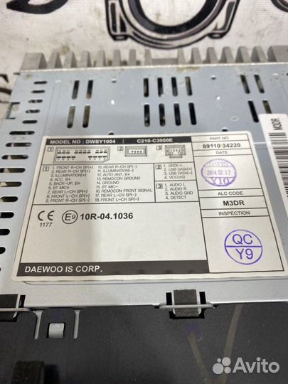 Магнитола Ssangyong Actyon 2 D20DTF 2015