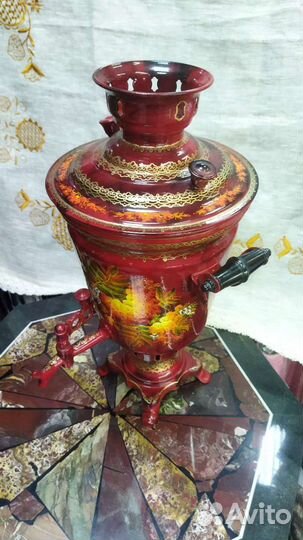 Самовар электрический расписной