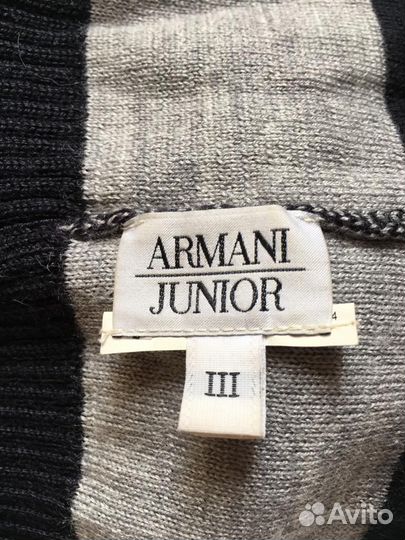 Комплект шапка и шарф Armani Junior