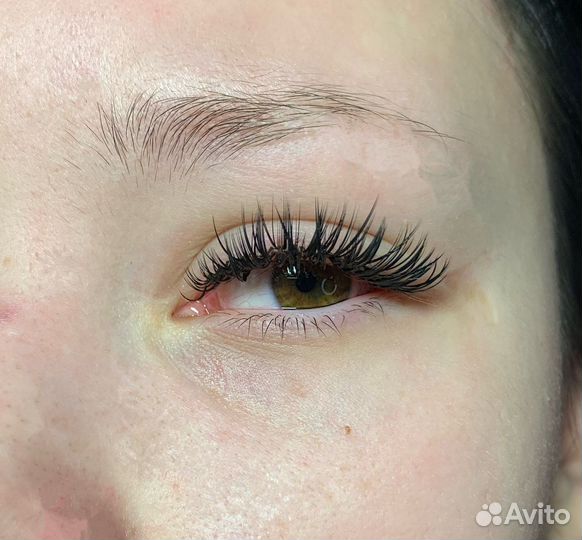 Наращивание ресниц с выездом на дом