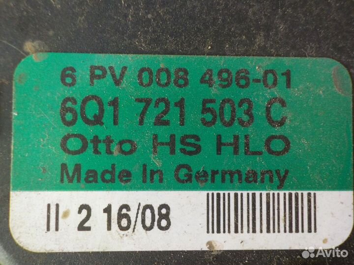 Педаль газа электронная Шкода Октавия Тур