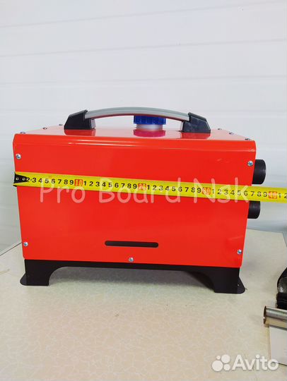 Автономный отопитель переносной 12В красный