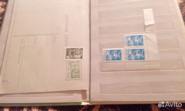 Кляссер,марки,почтовая карточка