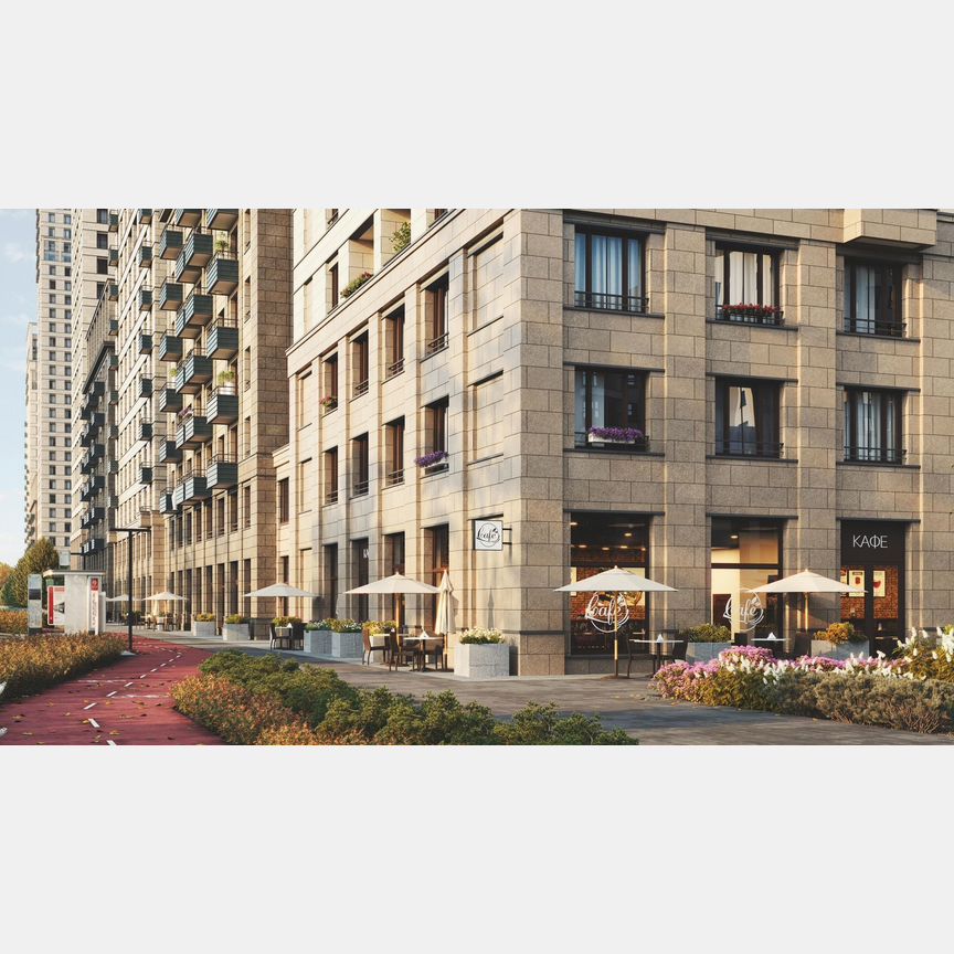 2-к. квартира, 56,1 м², 4/9 эт.