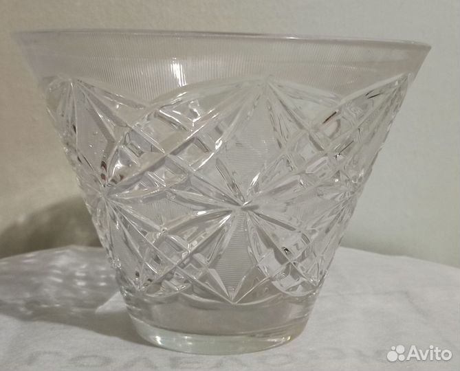 Салатник хрустальный