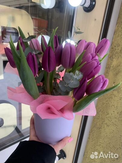 Тюльпаны к 8 марта розница Иваново