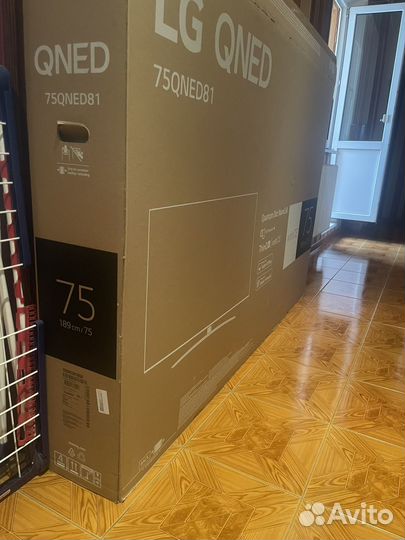 LG Телевизор. LG 75qned816QA EU