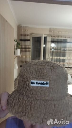 Панама меховая женская