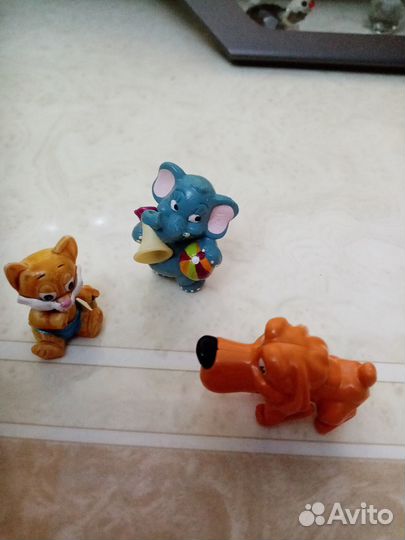 Фигурки из киндер-сюрпризов 90-х годов