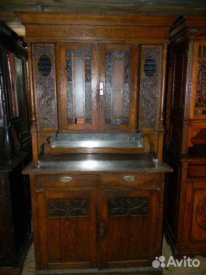 Буфет старинный резной 19 век Россия