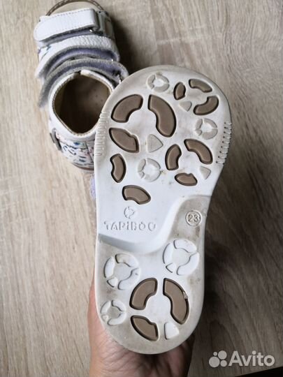 Сандалии для девочки 23 размер