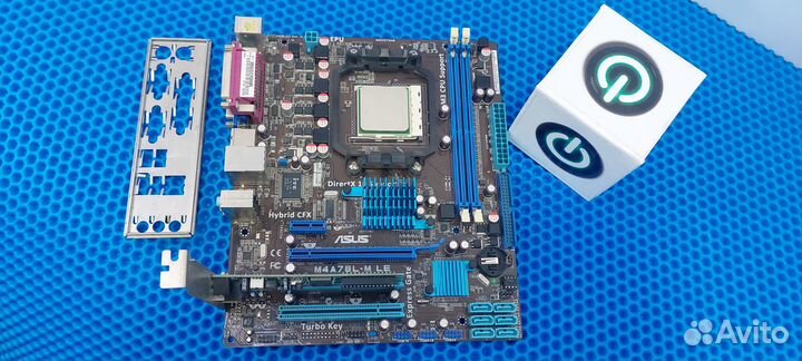 Комплект Asus M4A78L-M LE + AMD Athlon 64 X2 5000+