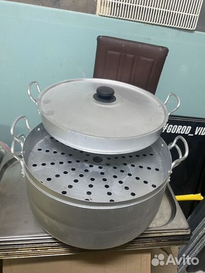 Мантоварка бу алюминиевая