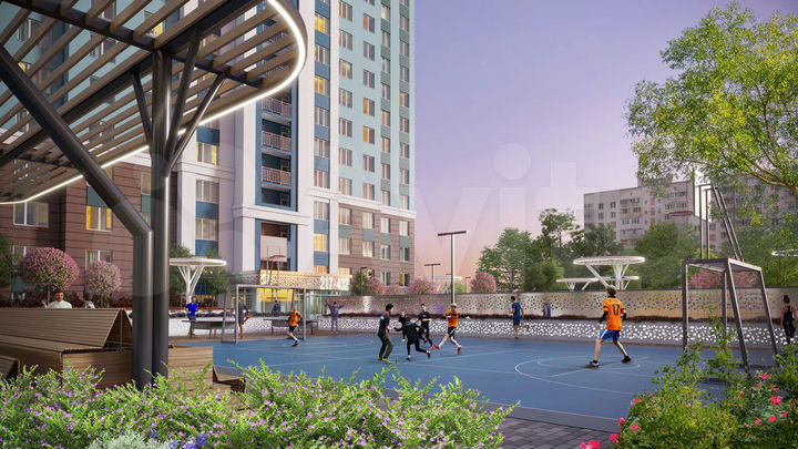 2-к. квартира, 64,5 м², 21/25 эт.