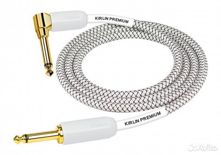 Кабель инструментальный Kirlin IWB-202wegl 6M WT