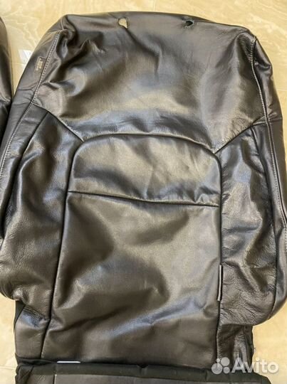 Кожанная обтяжка на пер сиденье Lend Crusser 200